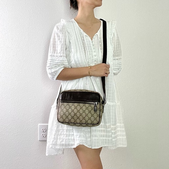 🍓GUCCI GG PVC Messenger Bag - Picture 2 of 13